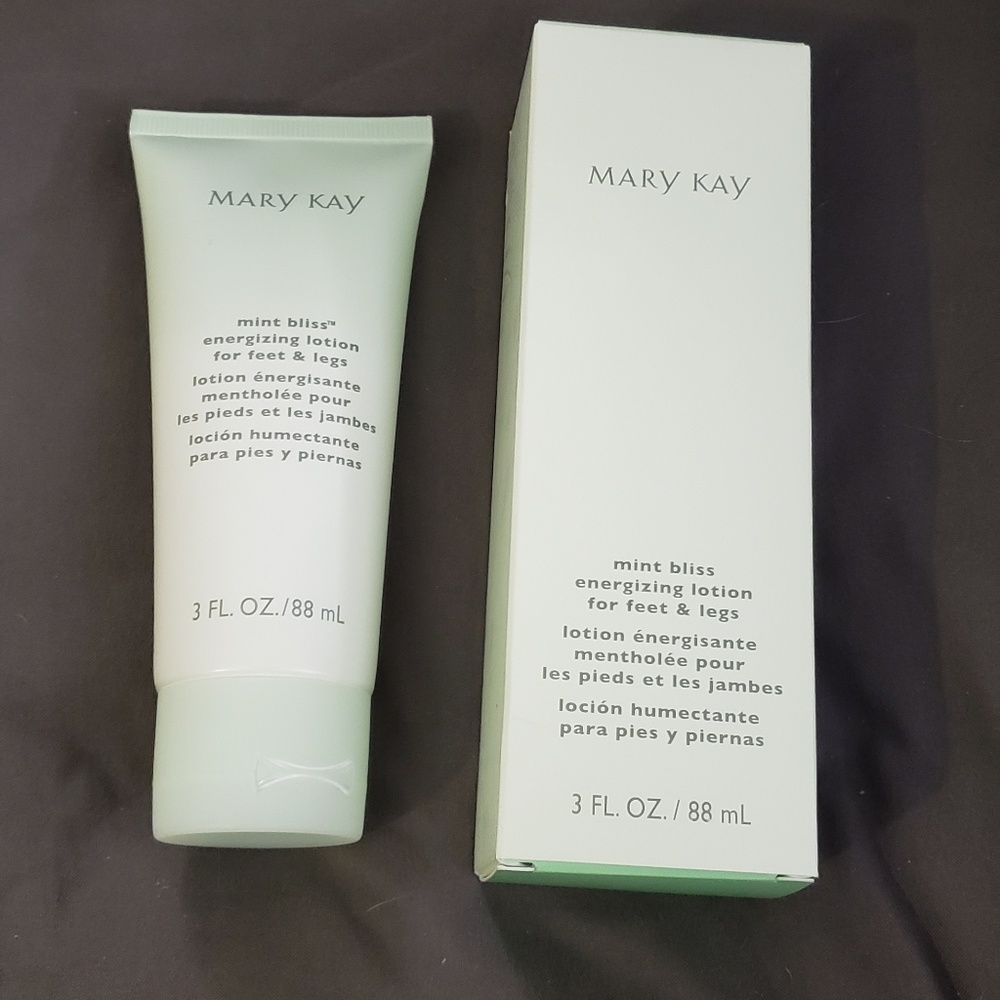 Mary Kay Mint Bliss Energizing Lotion For Feet & Legs, 3 Fl Oz. NWOT